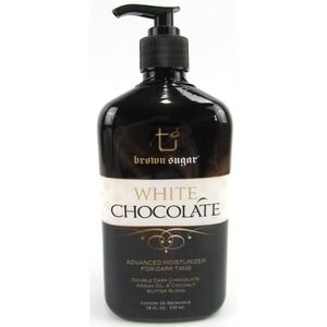 Brown Sugar White Chocolate Moisturizer 17 oz Advanced Tan Extender for Dark Tan